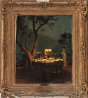 Hors Concours (Twilight on the Terrace)