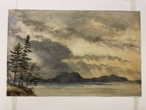 Nijiboosoo - Lake Superior - Thunderstorm coming on