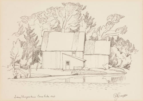 Jimmy Strange’s [?] house Canoe Lake