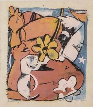 Woman with a Flower