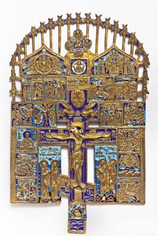 Crucifixion with 12 feasts