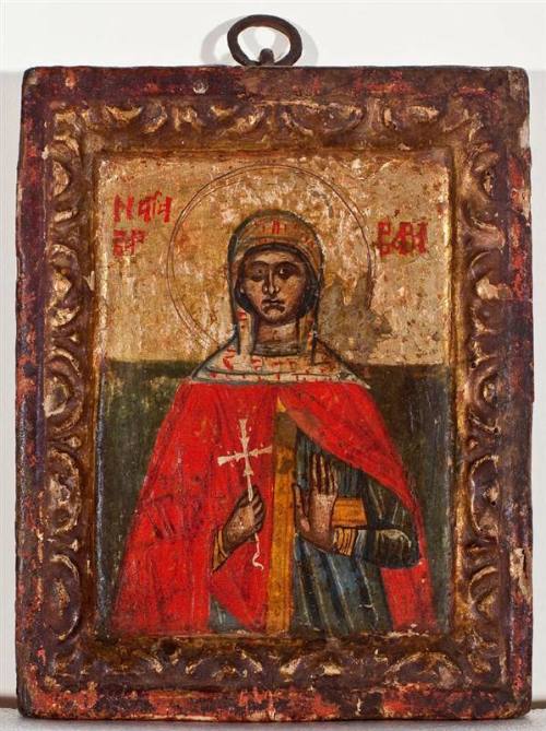 St. Barbara and St. Matthew