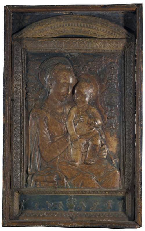 Seated Virgin and Child