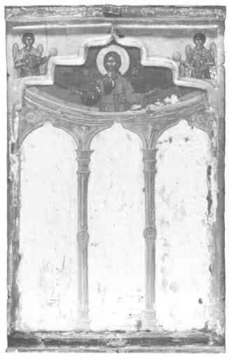 Icon, Canonical calendar, centre panel of a triptych