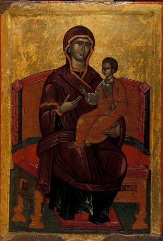 Virgin and Child enthroned (Pantanassa)