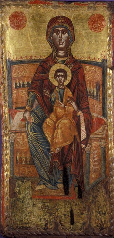Virgin and Child enthroned (Pantanassa)
