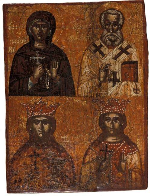 Icon, Four saints