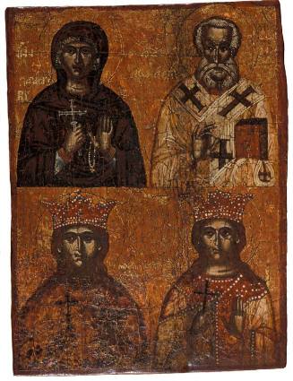 Icon, Four saints