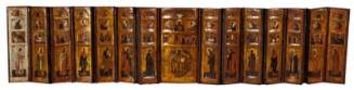 Icon, portable iconostasis polyptych