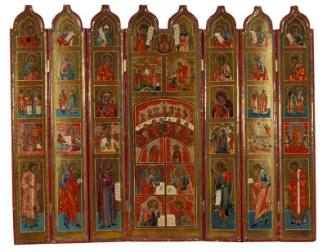 Icon, polyptych