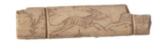 Fragment of a handle
