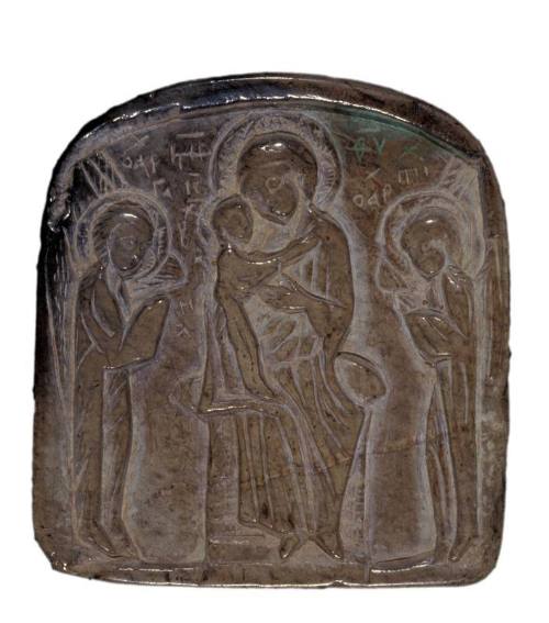 Pendant, Virgin and Child