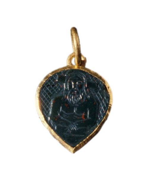 Incised gem with Bust of Christ