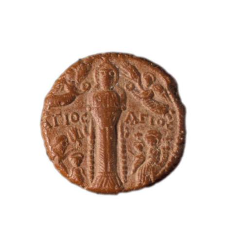 Pilgrim's token or eulogia of St. Simeon the Younger