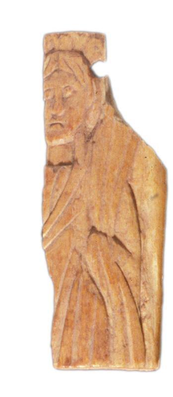 Plaque with female figure
