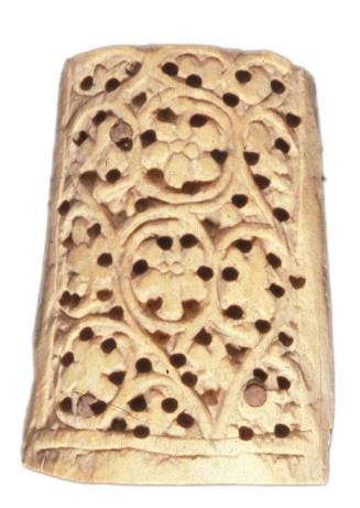 Decorative fragment of furniture inlay