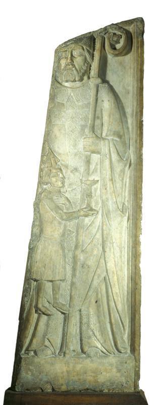 Relief of St. Nicholas with the boy Basilios
