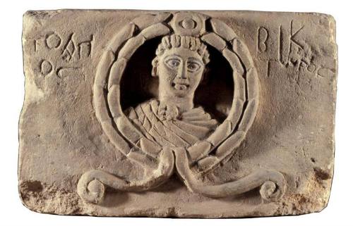 Relief fragment with St.Victor