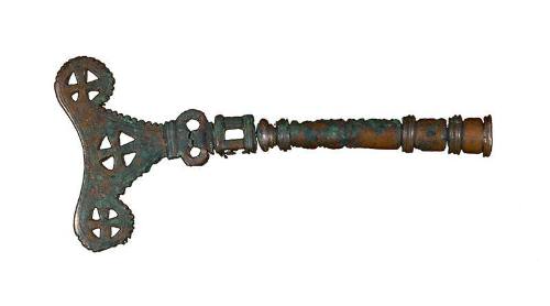 Prayer stick finial