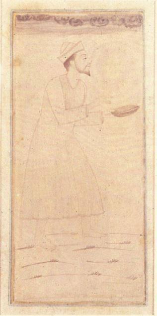 Man with bowl
