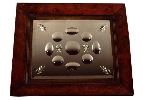 Mirror with frame