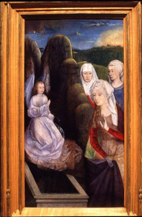 Three women at the tomb