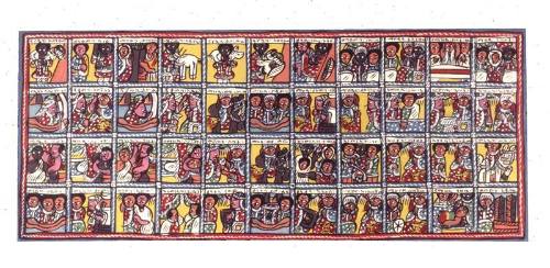 Painting of the story of Solomon and the Queen of Sheba