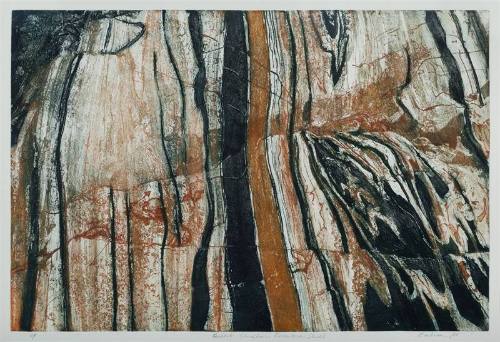 Parallel Striations: Precambrian Shield