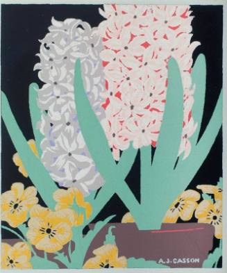 untitled [Pink and Lavender Hyacinths]