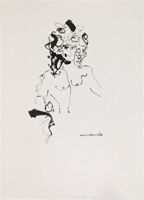 Carl Lauppe as Flesh [from the Digby Miracle Play "Mary Magdalene"]