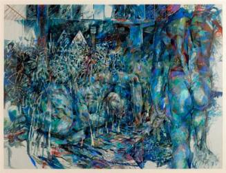 Invisible Cities Two Figures in a Night Landscape