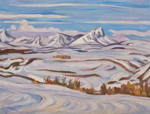 Snow in September Alberta