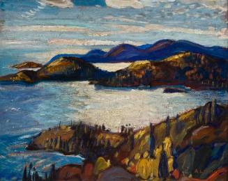 Lake Superior Shore (recto) and untitled [Lake Superior] (verso)