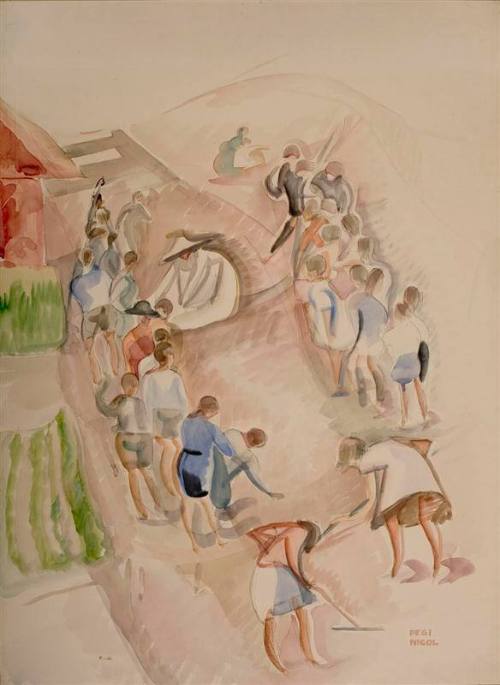 Children Gardening