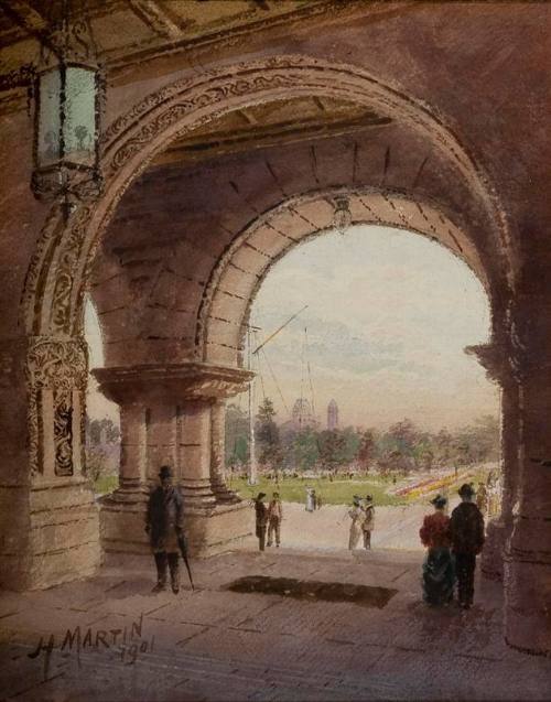 Entrance to Parliament Buildings Toronto