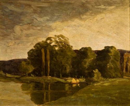 On the Humber River (After Rain)