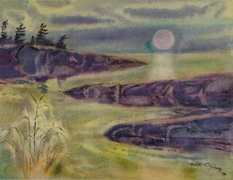 Bay in Moonlight - Georgian Bay