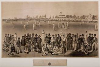 The Cricket Match, Played at Toronto, Canada on the 2nd and 3rd of Sept. 1872 of the Gentlemen of England & 22 of the Toronto Club