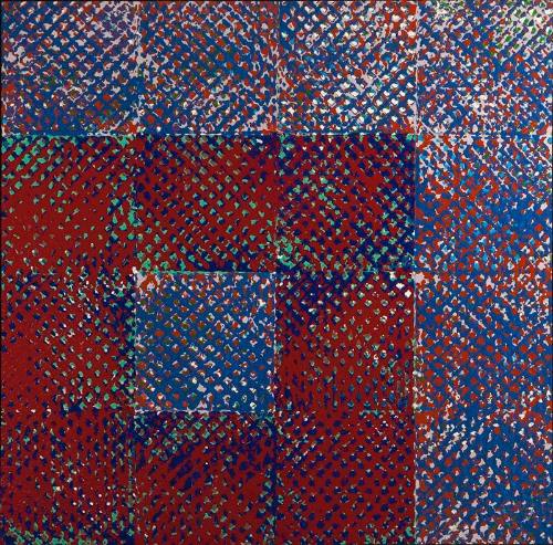untitled [known as Quilt Design and Net Overlay]