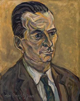 Portrait of Claude Bissell (1916-2000)