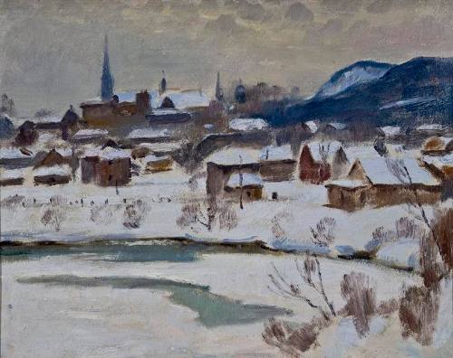 Winter, Baie St. Paul, P.Q.