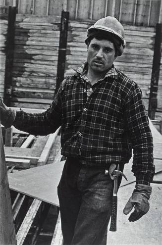 Carpenter in Construction Site
