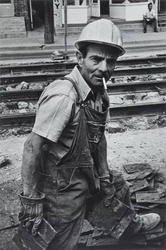 Streetcar Track Worker
