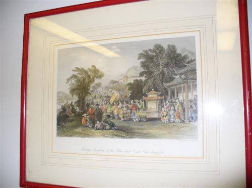 Marriage Procession at the Blue Cloud Creek, Chin-keang-foo