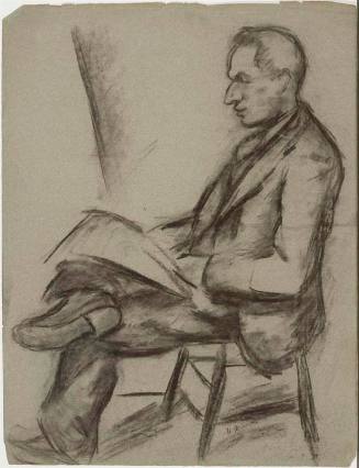 untitled [man reading]
