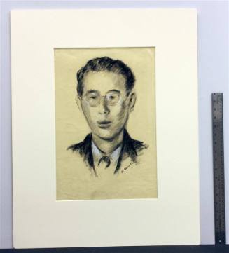 untitled [portrait - young man with glasses]