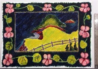 Purple Fence Mat