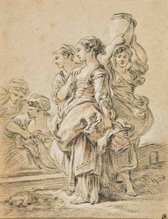 Five Women at a Water Trough
