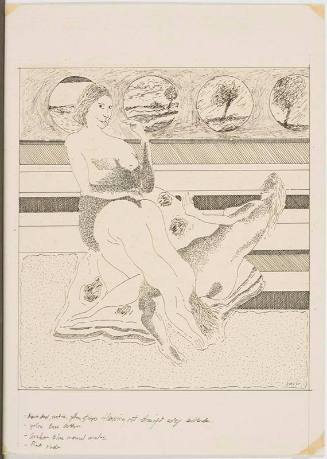 Study for Lovers in a Landscape [#8]