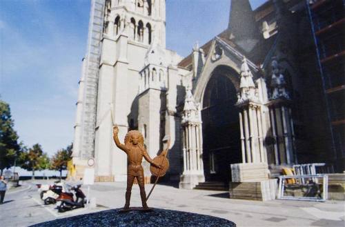 Indians on Tour: Peace Chief at Lausanne, Switzerland, The Old Cathedral